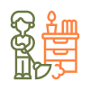 Housekeeping And Home Maintenance Icon